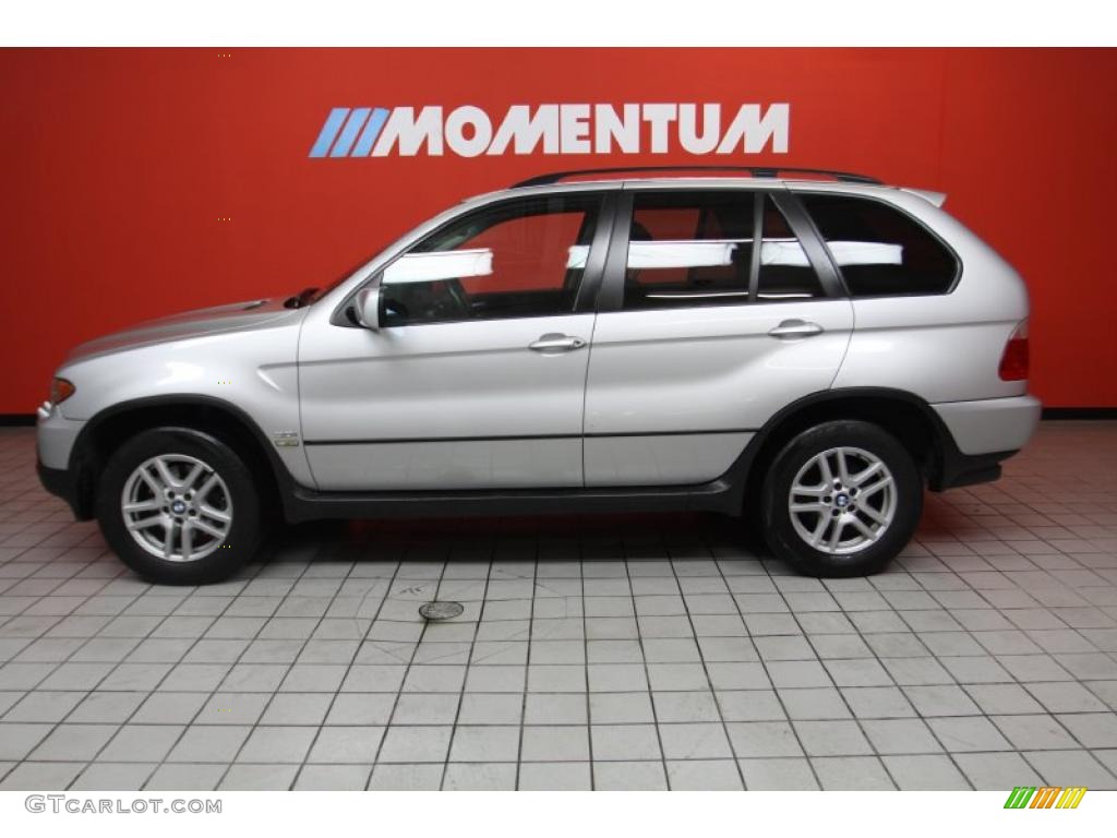 2005 X5 3.0i - Titanium Silver Metallic / Black photo #20