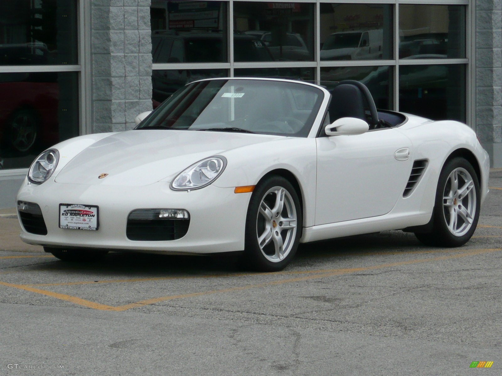 2007 Boxster  - Carrara White / Stone Grey photo #9