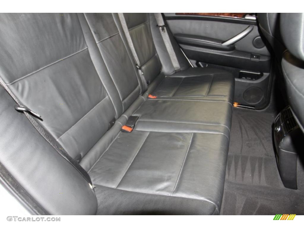 2005 X5 3.0i - Titanium Silver Metallic / Black photo #48