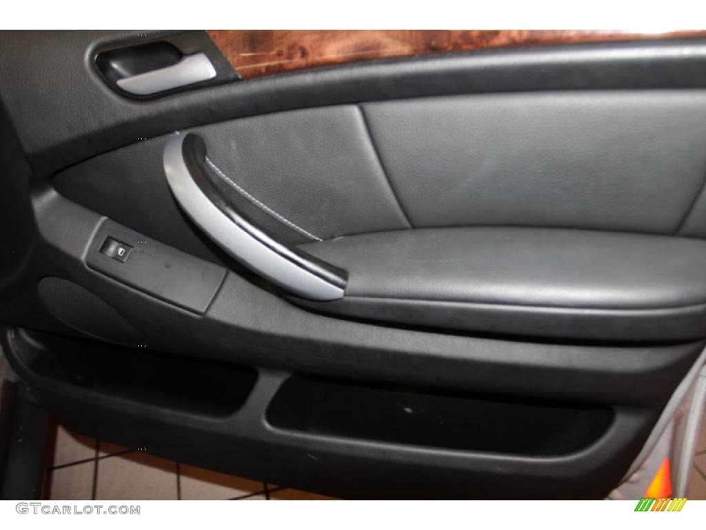 2005 X5 3.0i - Titanium Silver Metallic / Black photo #50