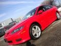 2004 Volcanic Red Mazda MAZDA6 s Hatchback  photo #1