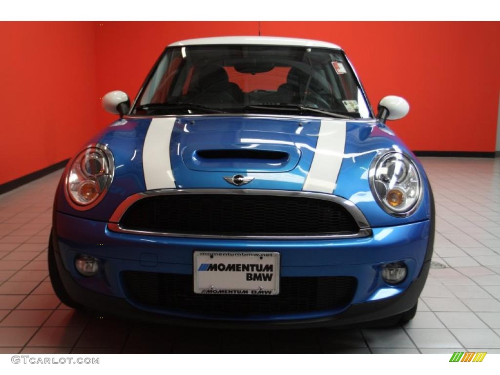 2007 Cooper S Hardtop - Laser Blue Metallic / Punch Carbon Black photo #18