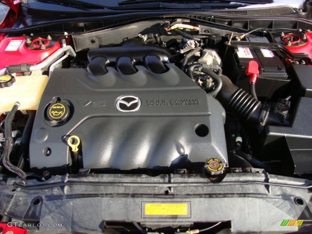 2004 Mazda MAZDA6 s Hatchback 3.0 Liter DOHC 24 Valve VVT V6 Engine Photo #42181252