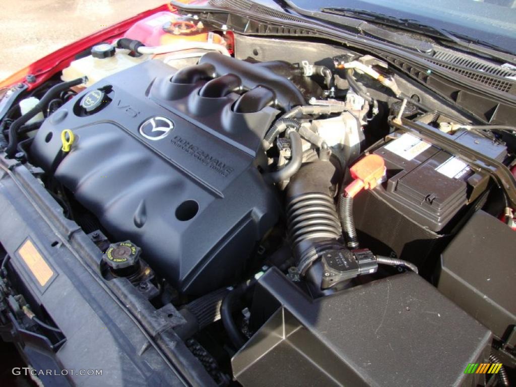 2004 Mazda MAZDA6 s Hatchback 3.0 Liter DOHC 24 Valve VVT V6 Engine Photo #42181268