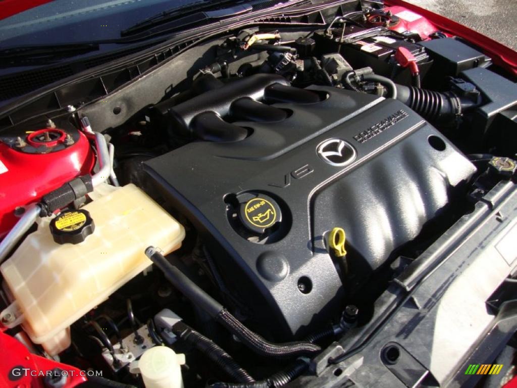 2004 Mazda MAZDA6 s Hatchback 3.0 Liter DOHC 24 Valve VVT V6 Engine Photo #42181276