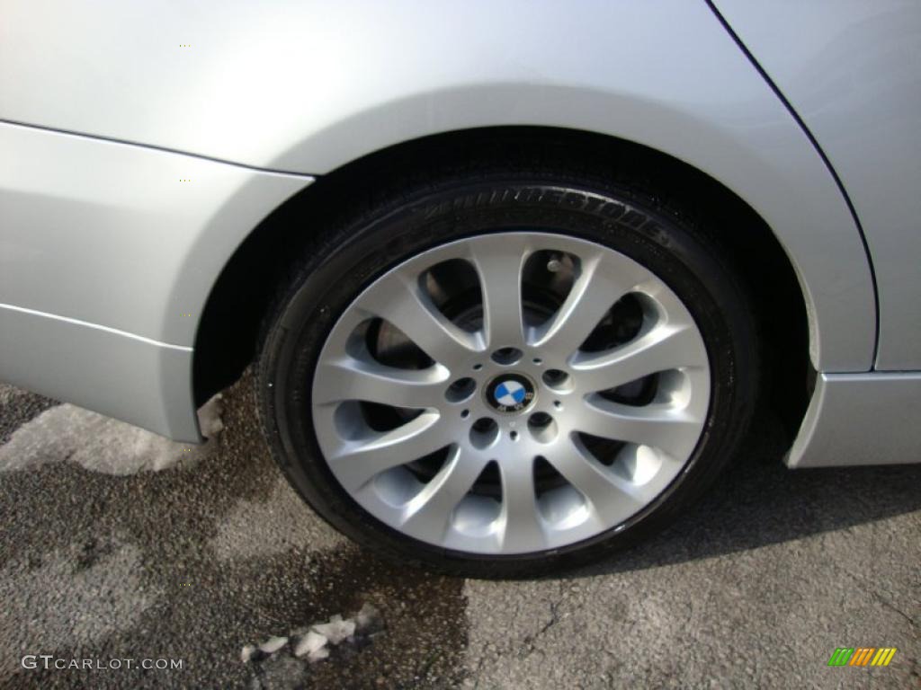 2008 3 Series 335i Sedan - Titanium Silver Metallic / Gray photo #31