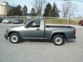 Steel Green Metallic 2011 Chevrolet Colorado Work Truck Regular Cab Exterior