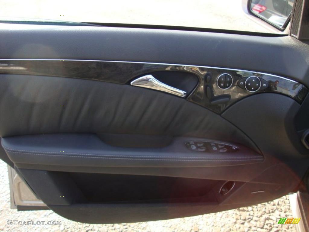 2005 Mercedes-Benz E 55 AMG Sedan Charcoal Door Panel Photo #42183436