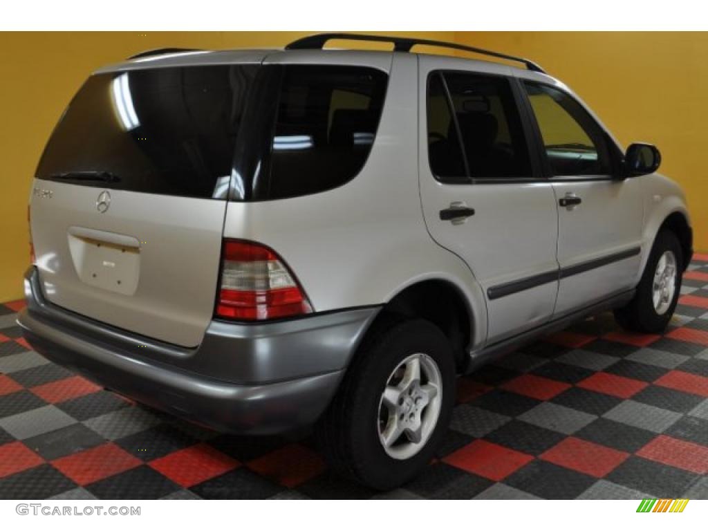 1998 ML 320 4Matic - Brilliant Silver Metallic / Grey photo #4