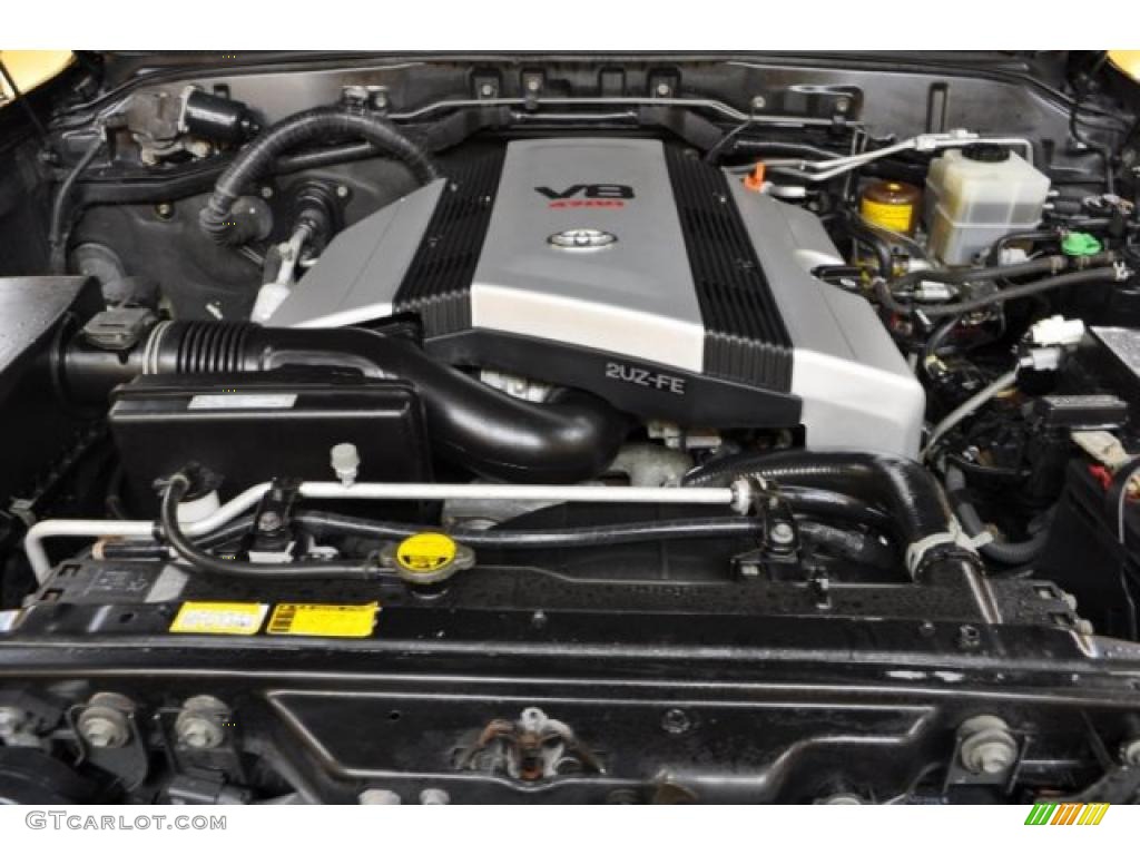 2000 Toyota Land Cruiser Standard Land Cruiser Model 4.7 Liter DOHC 32-Valve V8 Engine Photo #42184876
