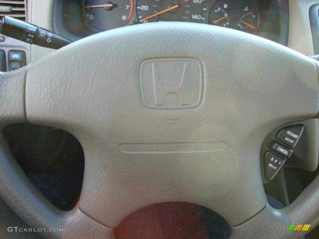1999 Accord EX Sedan - Taffeta White / Ivory photo #47
