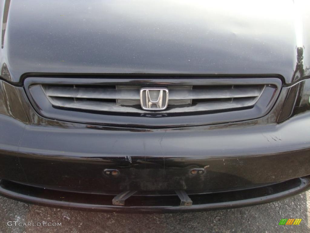 1997 Civic HX Coupe - Black Pearl Metallic / Black photo #29