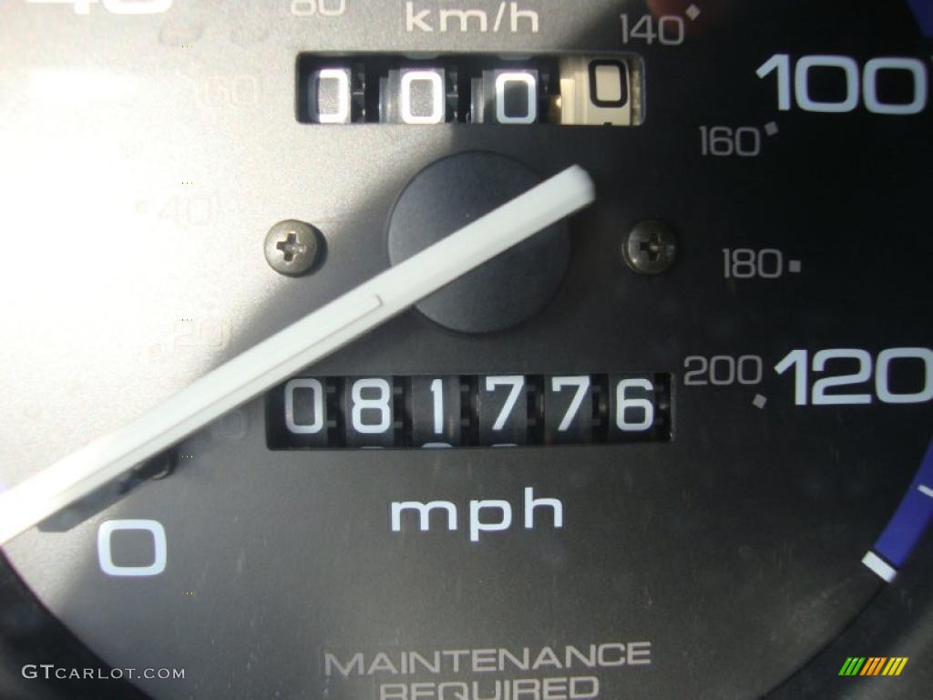 1997 Civic HX Coupe - Black Pearl Metallic / Black photo #40