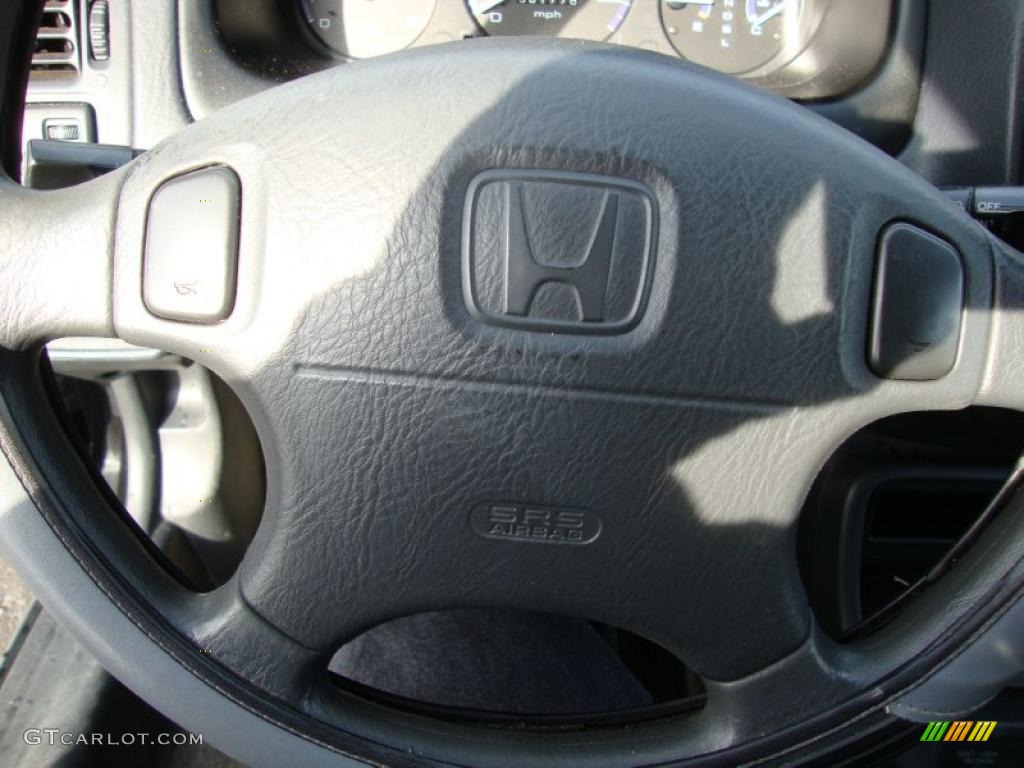 1997 Civic HX Coupe - Black Pearl Metallic / Black photo #41
