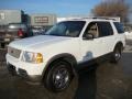 2002 Oxford White Ford Explorer Eddie Bauer 4x4  photo #2
