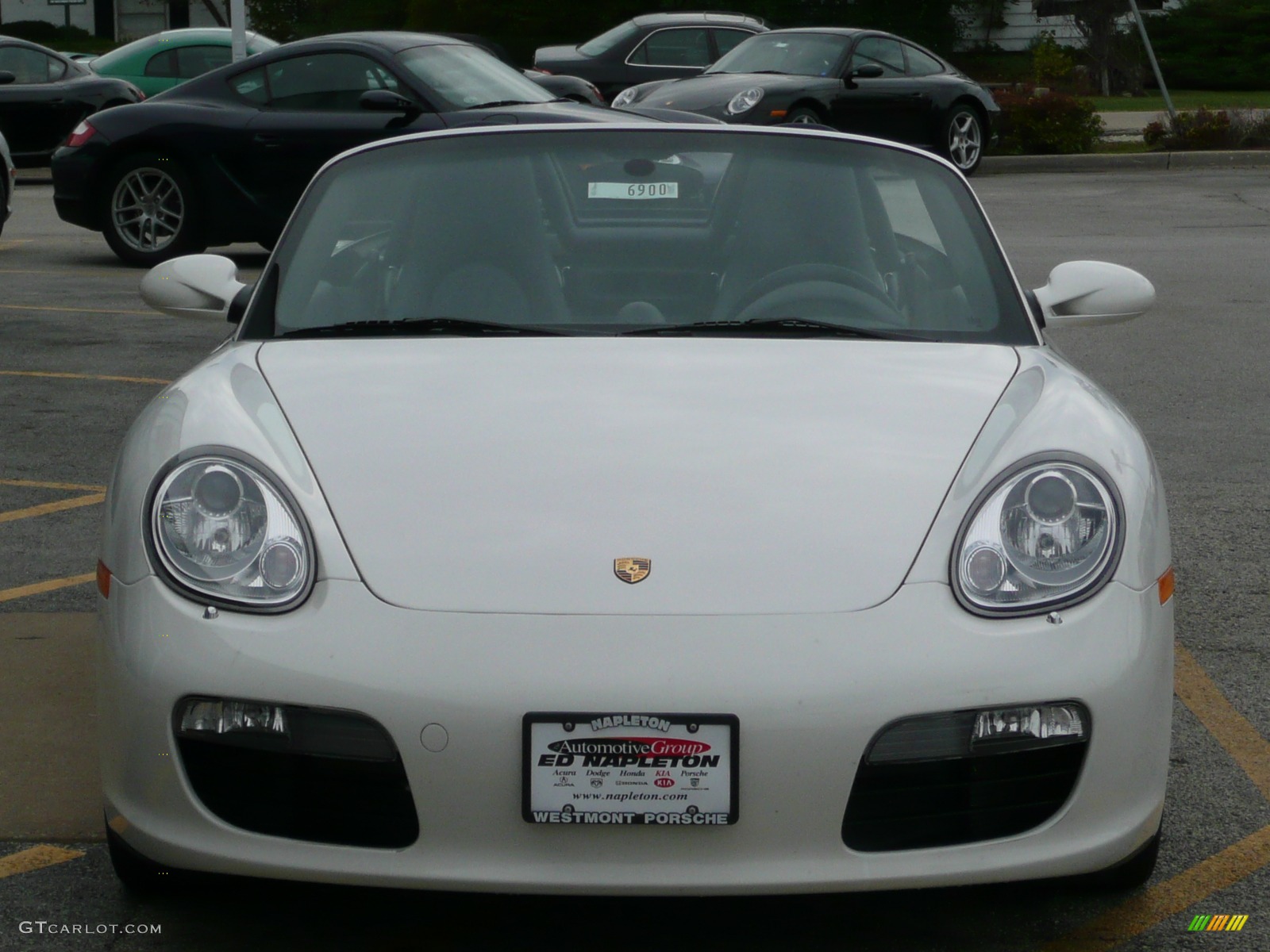 2007 Boxster  - Carrara White / Stone Grey photo #10