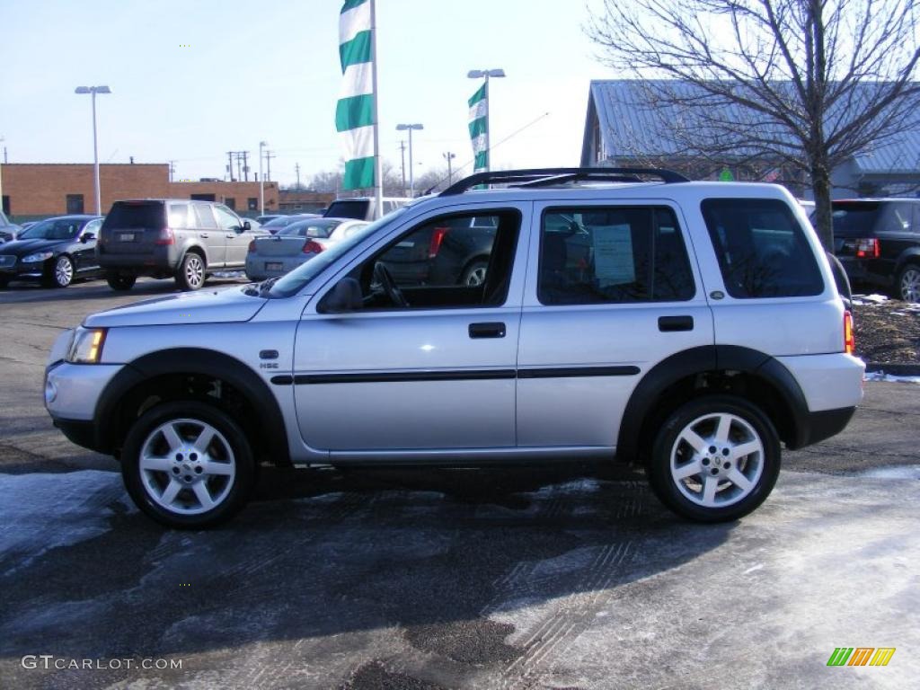 2004 Freelander HSE - Zambezi Silver Metallic / Black photo #2