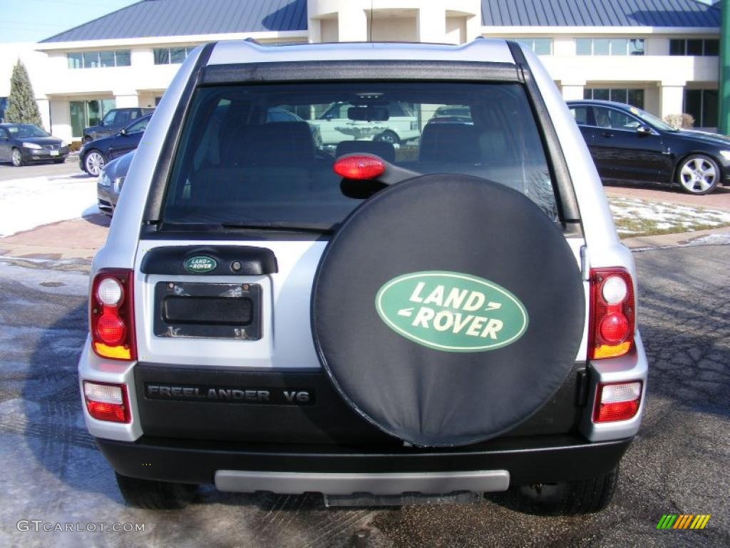 2004 Freelander HSE - Zambezi Silver Metallic / Black photo #4