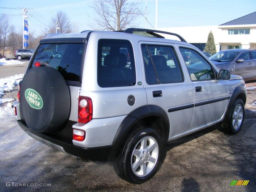 2004 Freelander HSE - Zambezi Silver Metallic / Black photo #5
