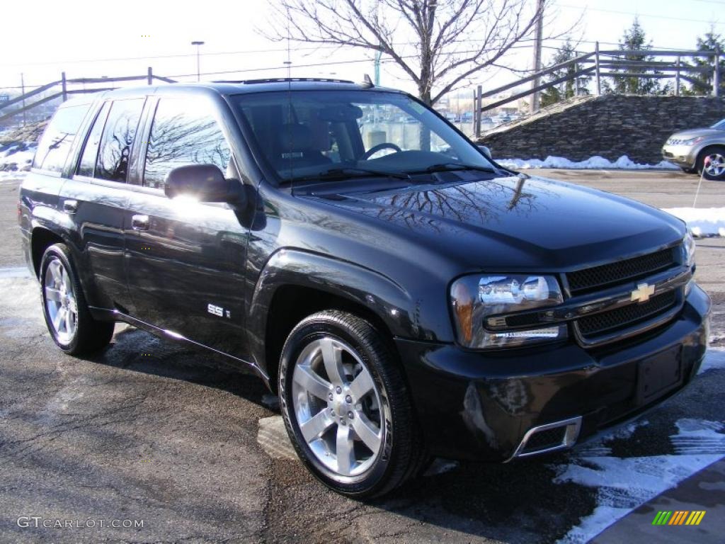 Black Granite Metallic 2008 Chevrolet TrailBlazer SS 4x4 Exterior Photo #42187333