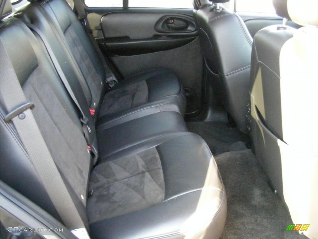 Ebony Interior 2008 Chevrolet TrailBlazer SS 4x4 Photo #42187353