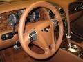 2011 Bentley Continental Flying Spur Cognac Interior Steering Wheel Photo