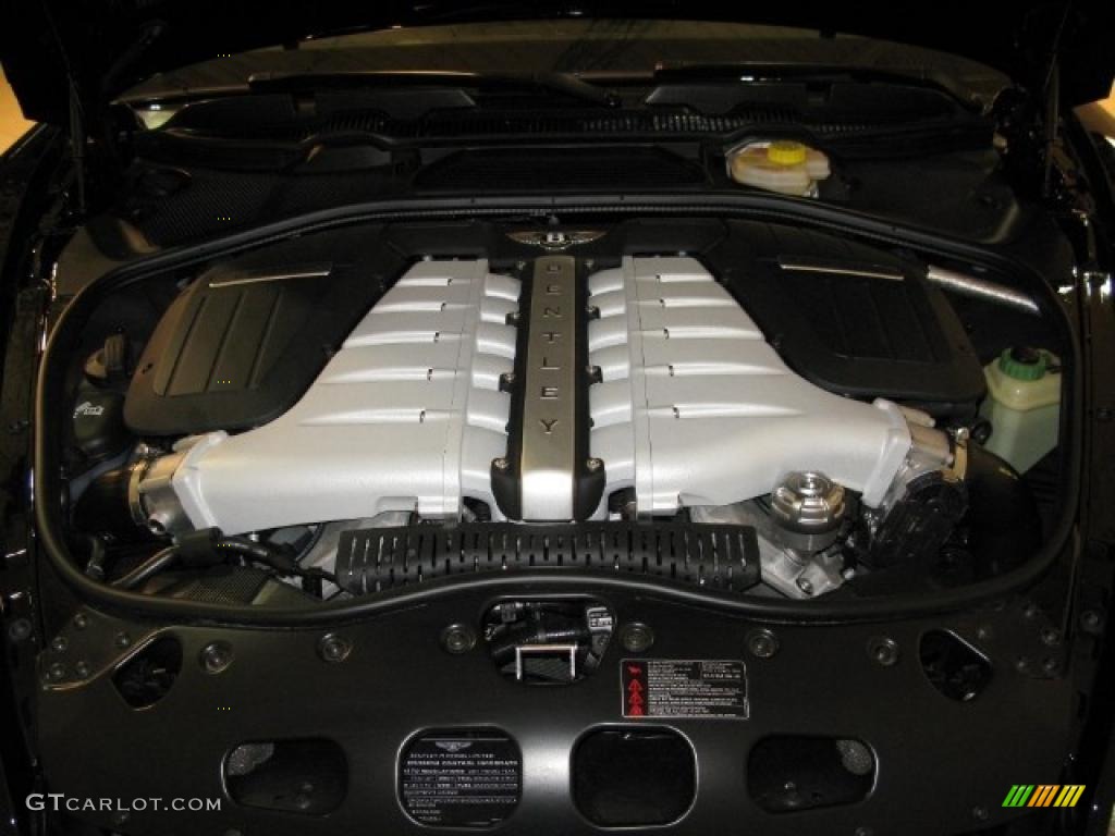 2011 Bentley Continental Flying Spur Standard Continental Flying Spur Model 6.0 Liter Twin-Turbocharged DOHC 48-Valve VVT W12 Engine Photo #42189959