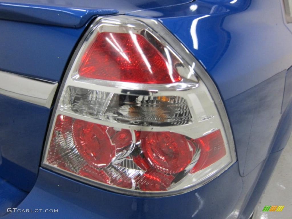 2010 Aveo LT Sedan - Bright Blue / Charcoal photo #5