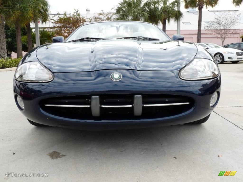 Sapphire Blue Metallic 2002 Jaguar XK XK8 Convertible Exterior Photo #42190415