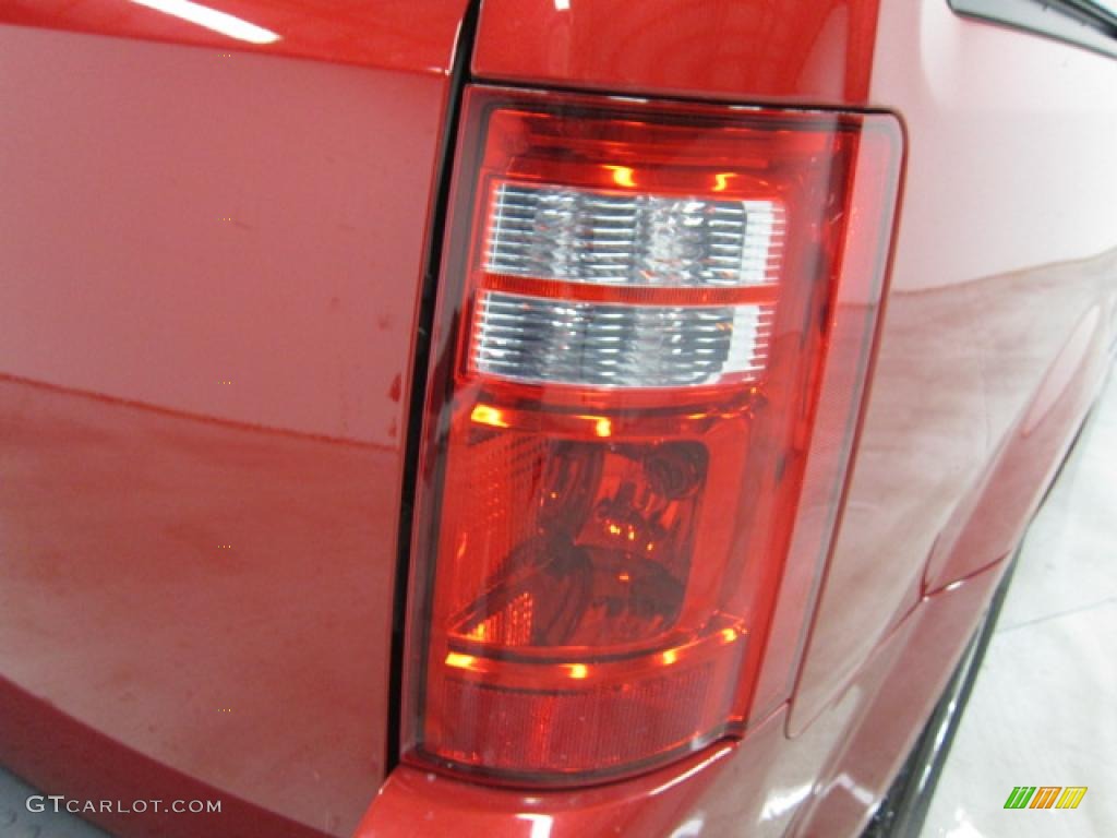 2008 Grand Caravan SXT - Inferno Red Crystal Pearl / Medium Slate Gray/Light Shale photo #4