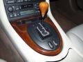 2002 Jaguar XK Ivory Interior Transmission Photo