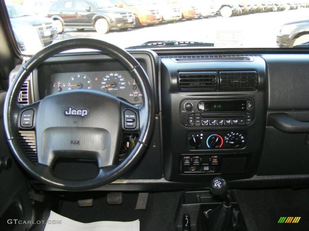 2006 Jeep Wrangler Unlimited Rubicon 4x4 Dark Slate Gray Dashboard Photo #42192031