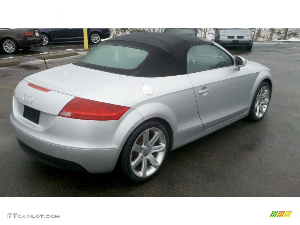 Ice Silver Metallic 2008 Audi TT 2.0T Roadster Exterior Photo #42192515