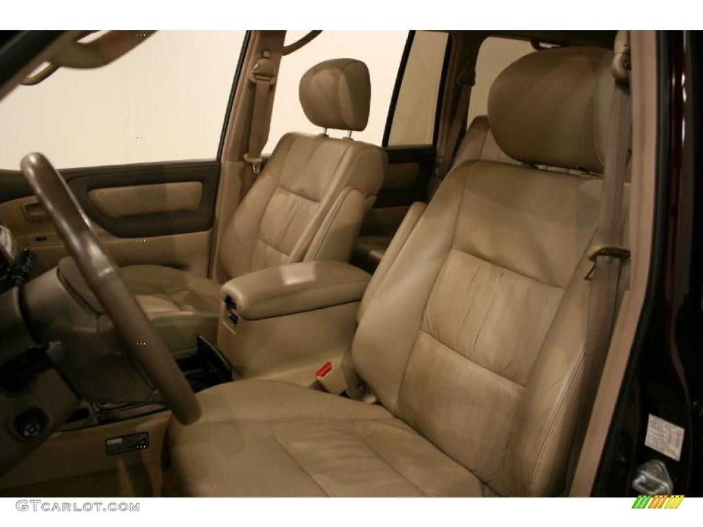 Ivory Interior 2003 Toyota Land Cruiser Standard Land Cruiser Model Photo #42192987