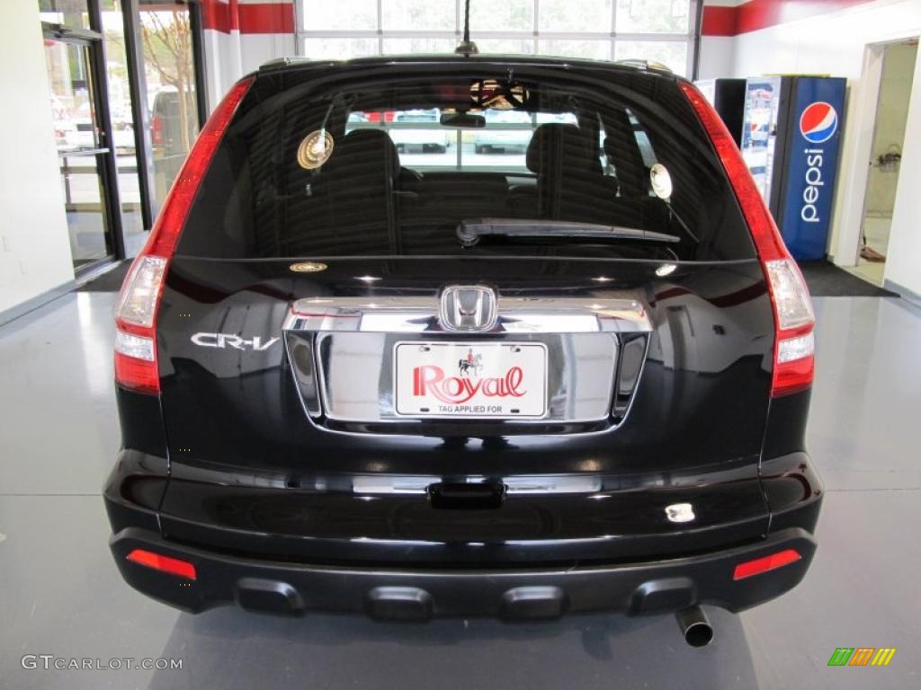 2008 CR-V EX-L - Nighthawk Black Pearl / Ivory photo #3