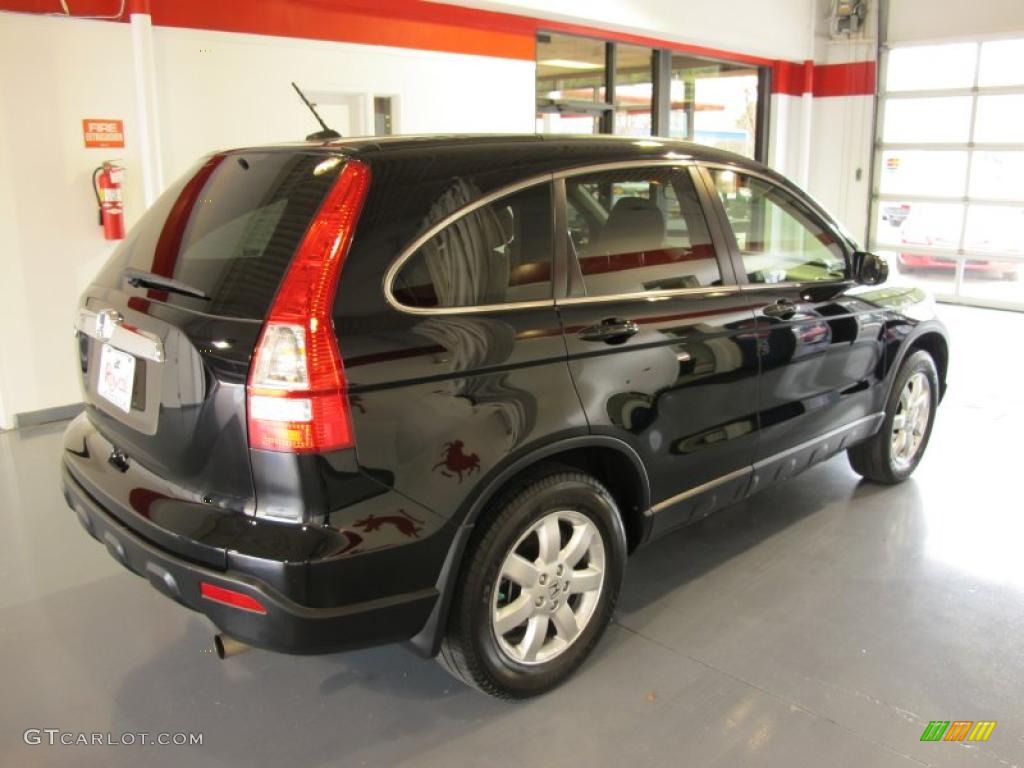 2008 CR-V EX-L - Nighthawk Black Pearl / Ivory photo #4