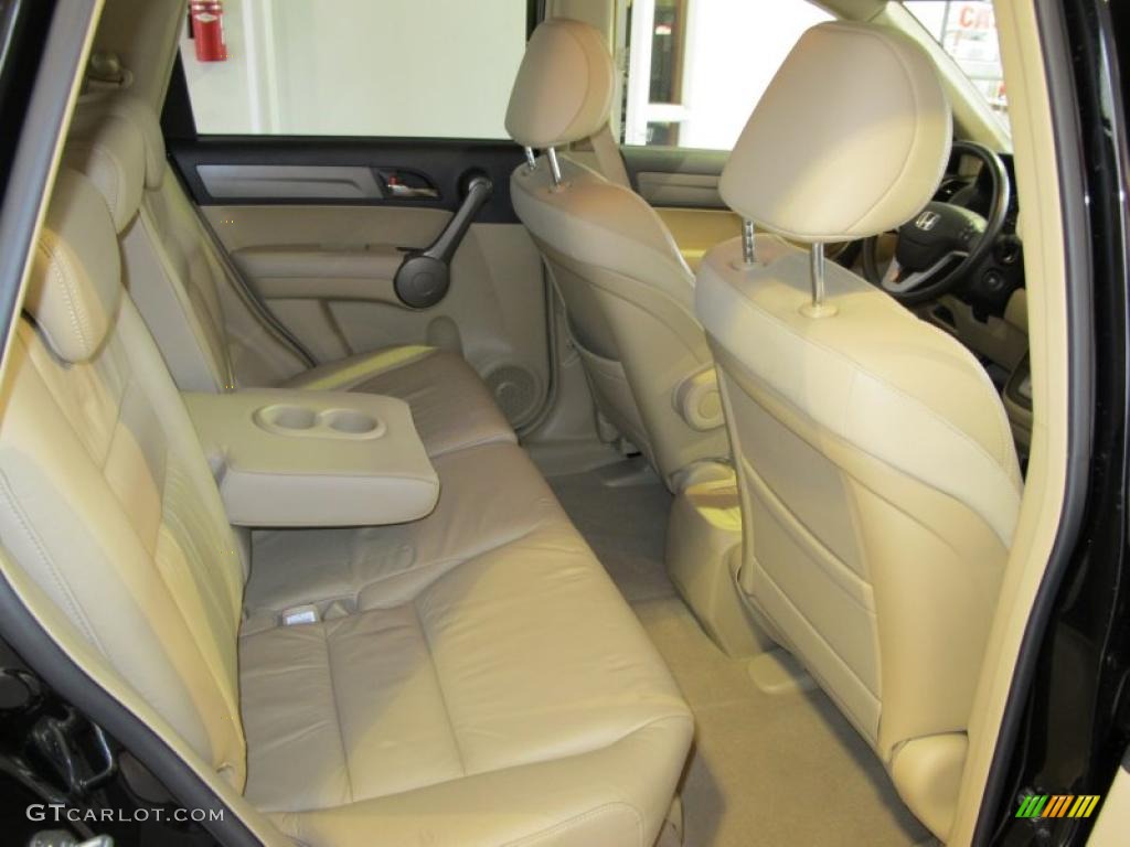 2008 CR-V EX-L - Nighthawk Black Pearl / Ivory photo #9