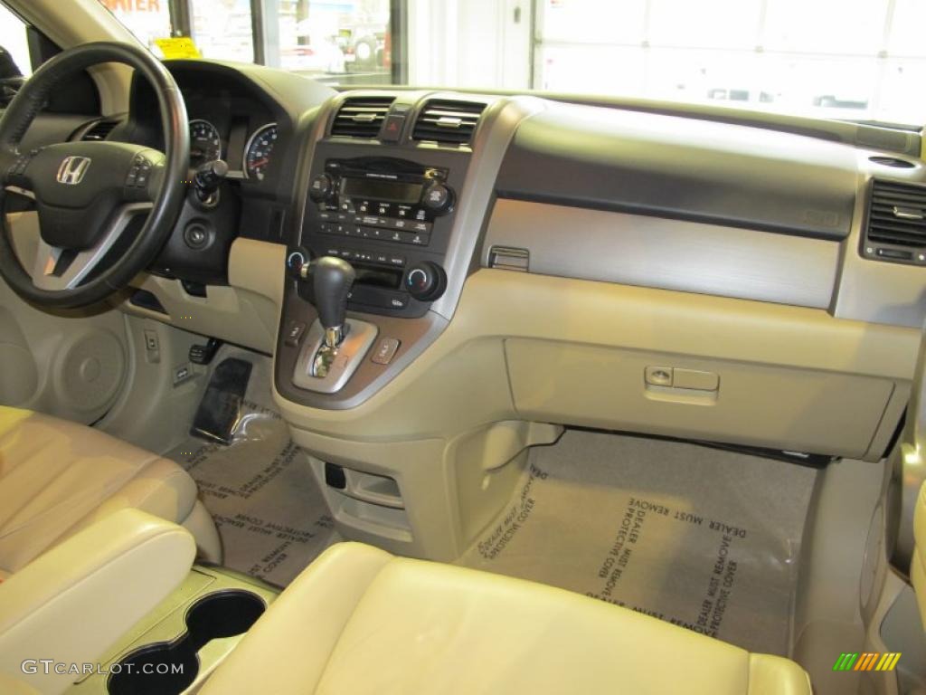 2008 CR-V EX-L - Nighthawk Black Pearl / Ivory photo #10