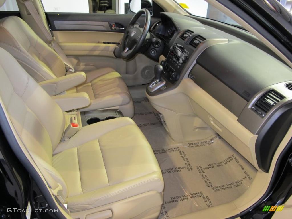 2008 CR-V EX-L - Nighthawk Black Pearl / Ivory photo #11
