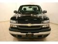 2005 Black Chevrolet Silverado 1500 Regular Cab 4x4  photo #2