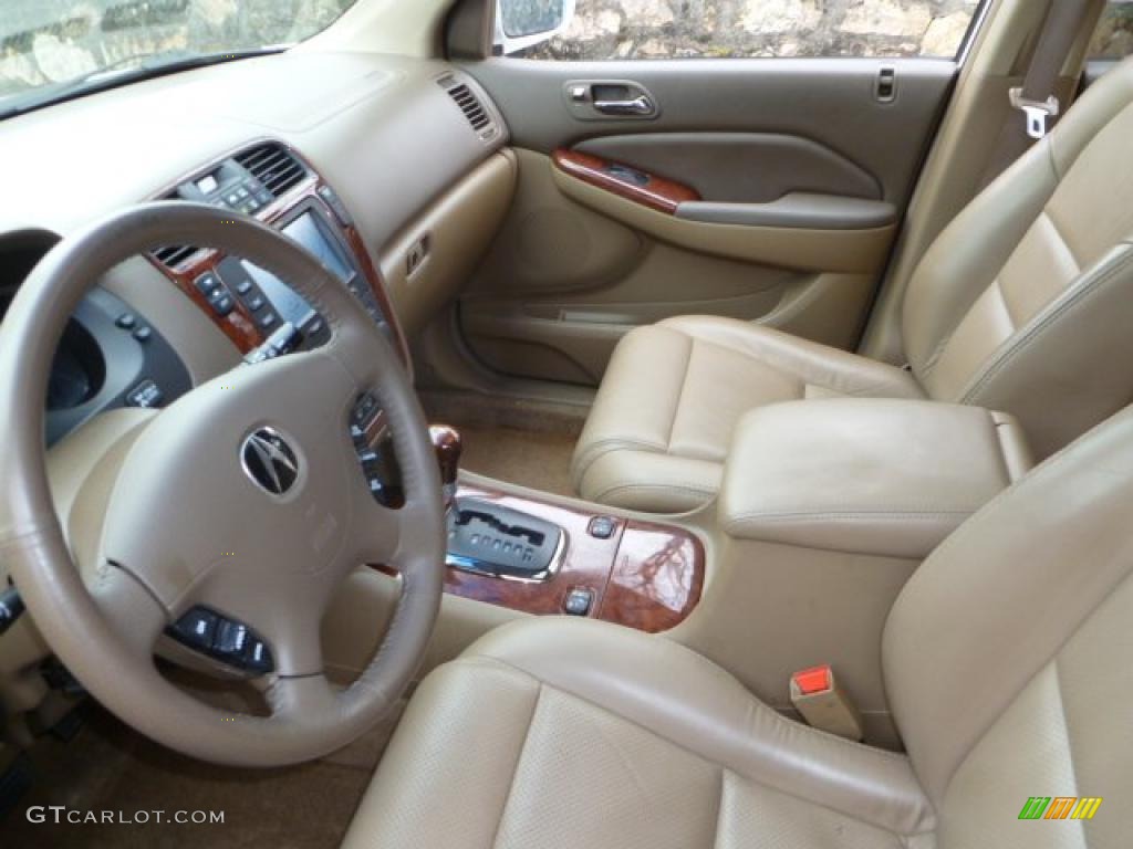Saddle Interior 2003 Acura MDX Standard MDX Model Photo #42195959