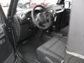 2011 Jeep Wrangler Black Interior Prime Interior Photo
