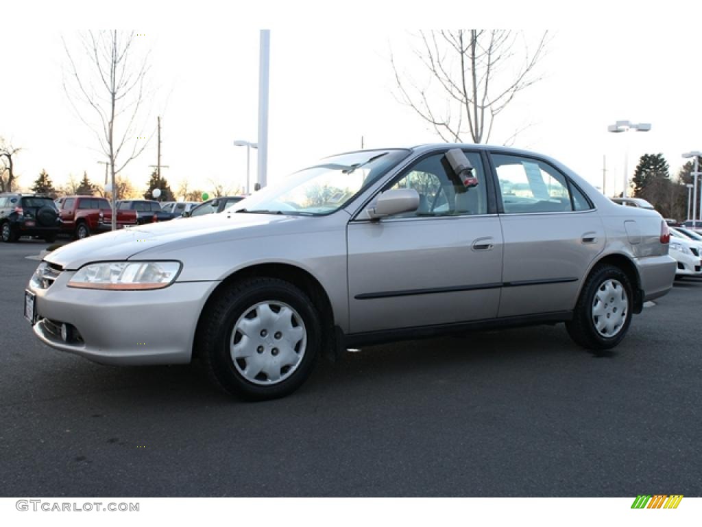 1999 Accord LX Sedan - Satin Silver Metallic / Charcoal photo #5