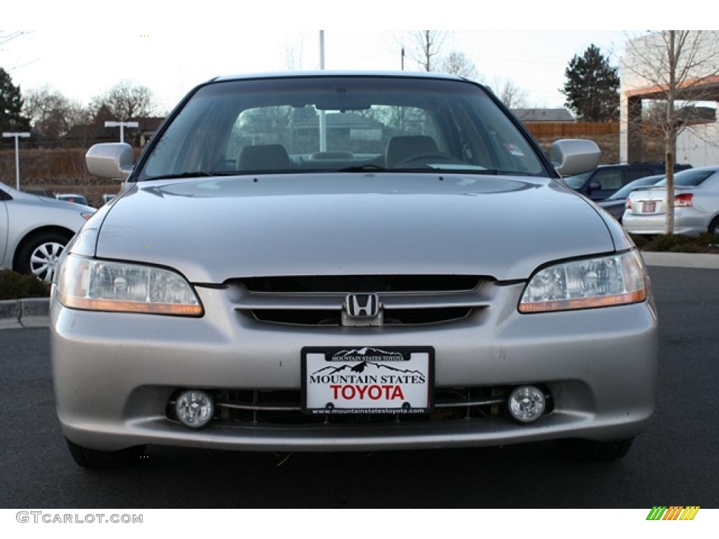 1999 Accord LX Sedan - Satin Silver Metallic / Charcoal photo #6