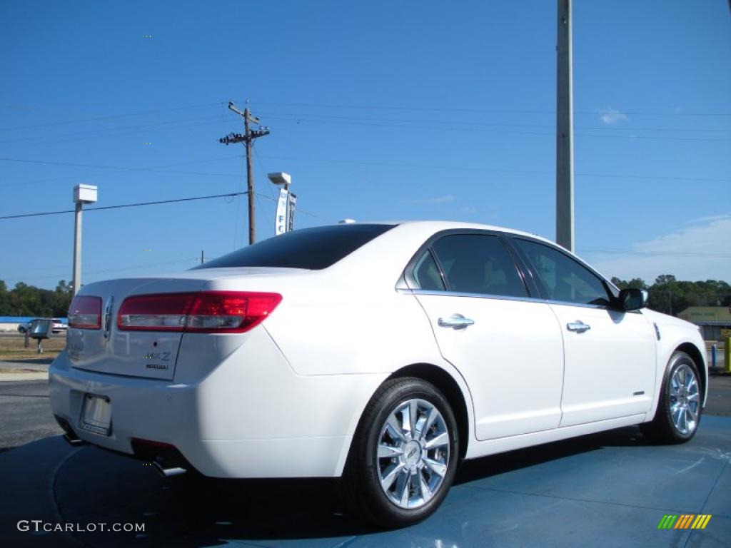 White Platinum Tri-Coat 2011 Lincoln MKZ Hybrid Exterior Photo #42196707