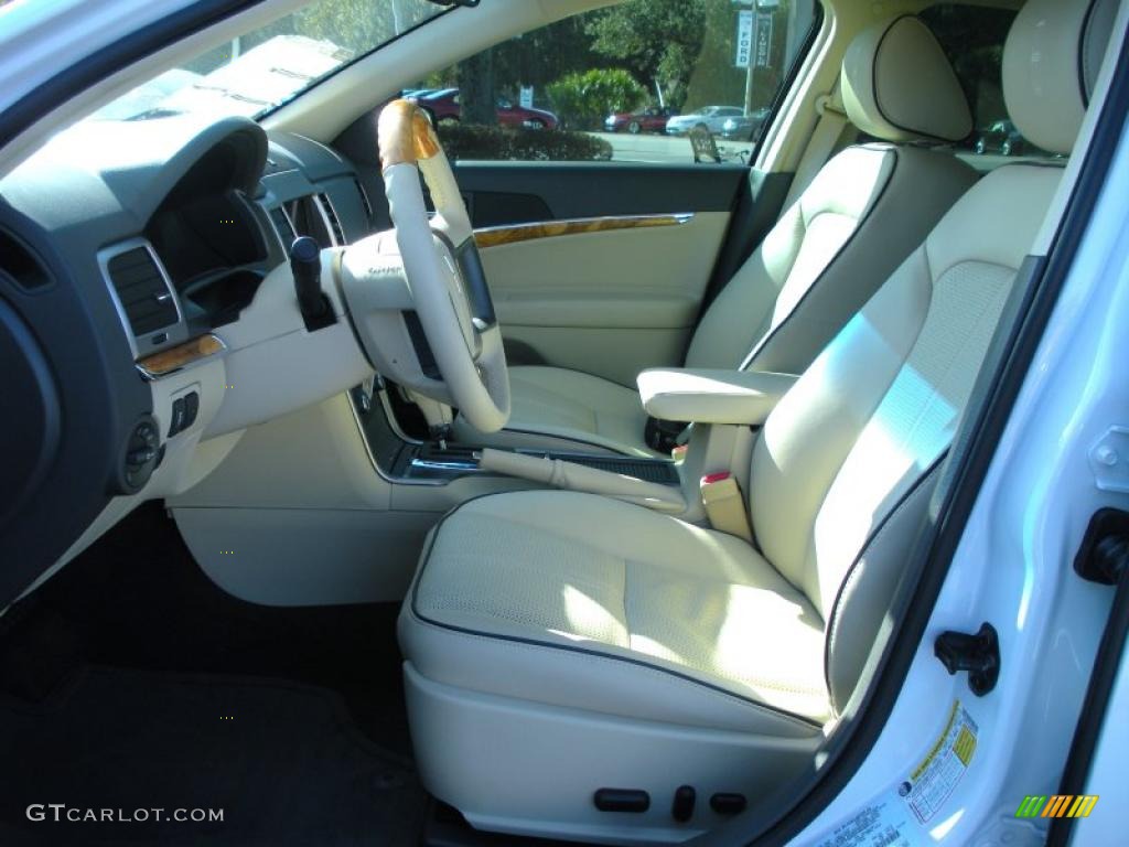 Light Camel Interior 2011 Lincoln MKZ Hybrid Photo #42196735