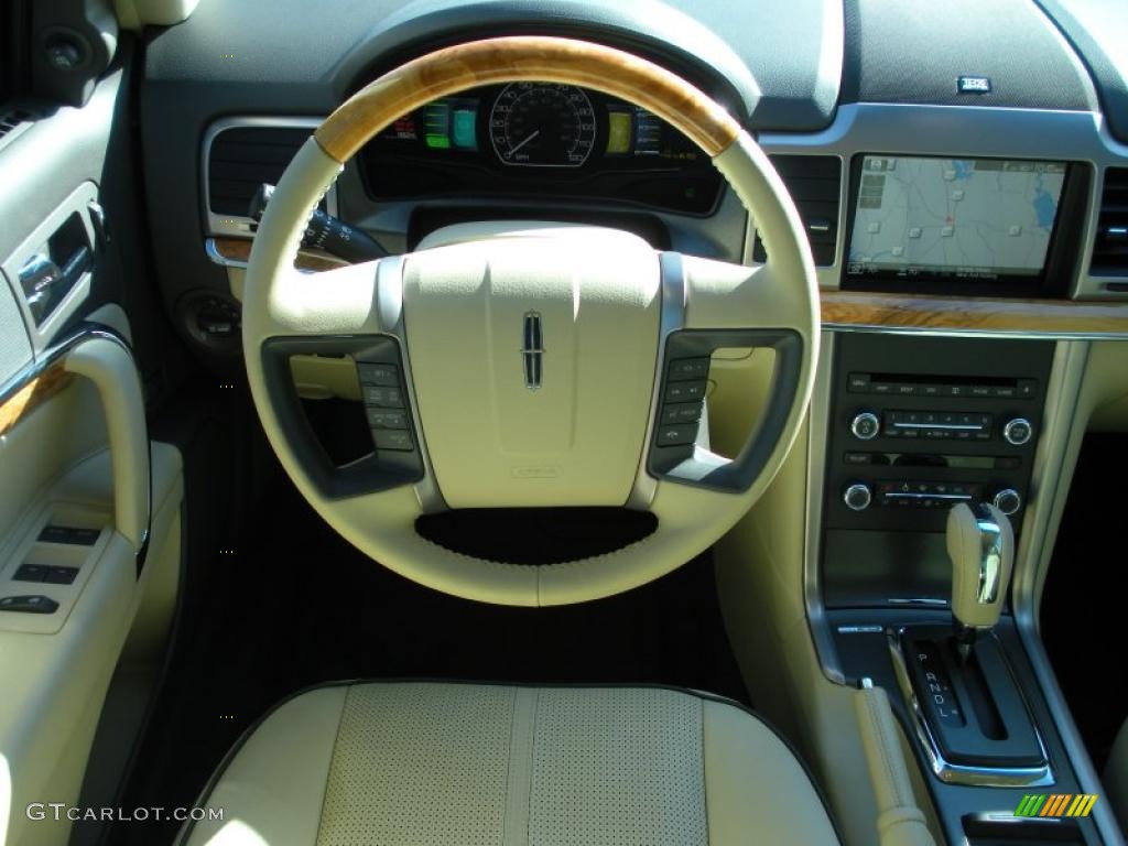 2011 Lincoln MKZ Hybrid Light Camel Dashboard Photo #42196783