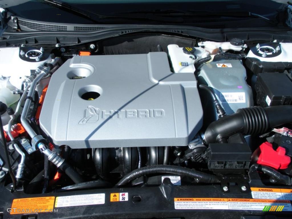 2011 Lincoln MKZ Hybrid 2.5 Liter Atkinson-Cycle DOHC 16-Valve iVCT 4 Cylinder Gasoline/Electric Hybrid Engine Photo #42196851