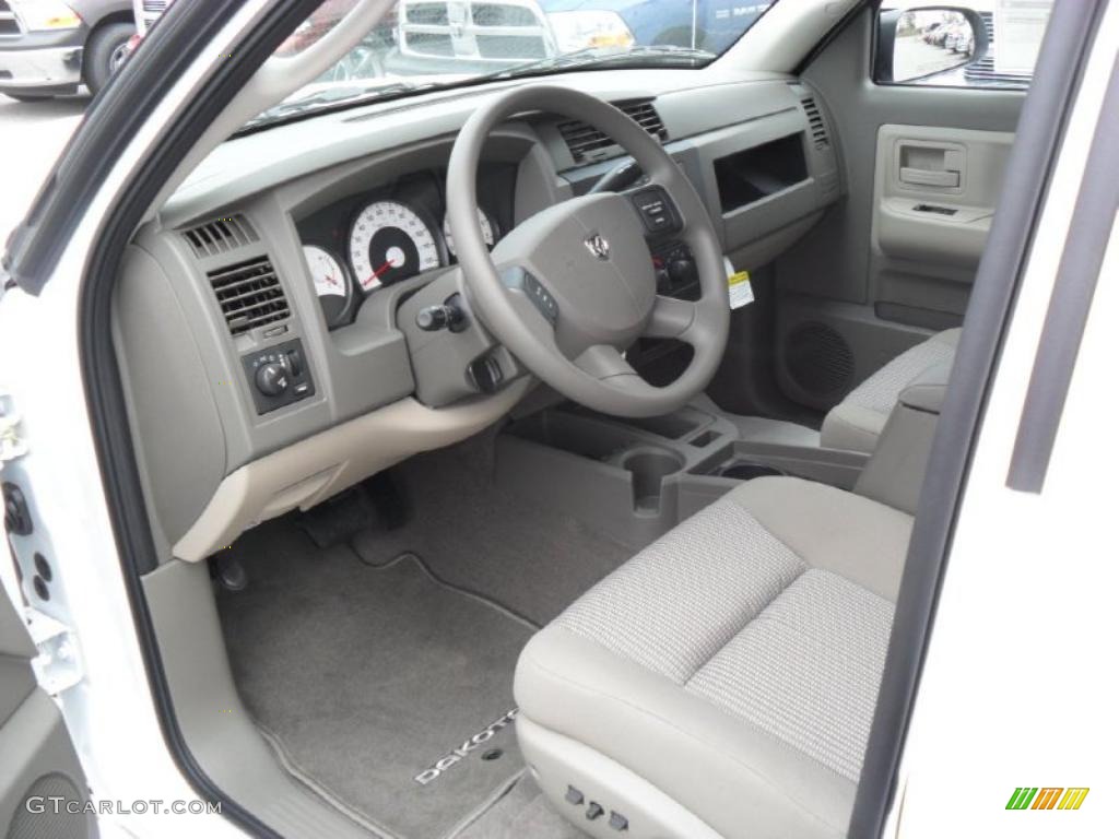 Dark Khaki/Medium Khaki Interior 2011 Dodge Dakota Big Horn Extended Cab Photo #42197267