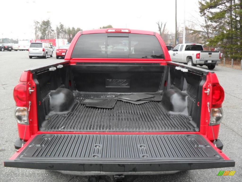 2007 Tundra SR5 Double Cab 4x4 - Radiant Red / Graphite Gray photo #4